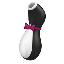 Вакуум-волновой бесконтактный стимулятор клитора Satisfyer Pro Penguin Next Generation, Цвет: черный с белым, фото 