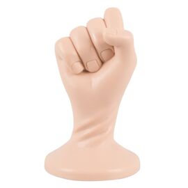 Телесный массажер-рука для фистинга Fist Plug - 13 см., фото 