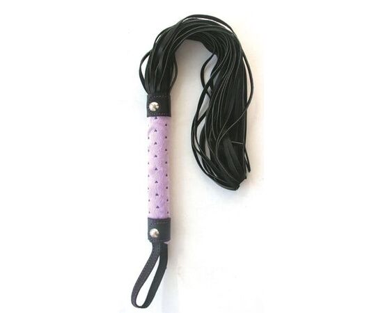 Черно-фиолетовая плетка Notabu - 46 см., фото 