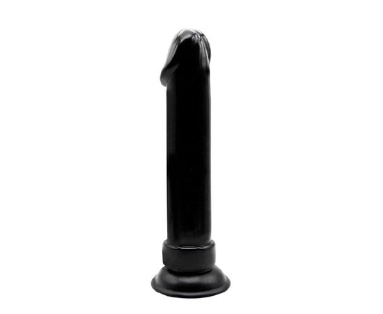 Чёрный анальный фаллоимитатор MENZSTUFF BLACK KNIGHT 9INCH BUTT PLUG - 23 см., фото 