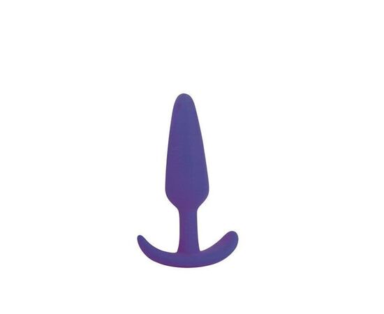 Фиолетовая анальная втулка - 9,5 см., фото 
