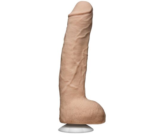 Телесный фаллоимитатор John Holmes ULTRASKYN Realistic Cock with Removable Vac-U-Lock Suction Cup - 25,1 см., Цвет: телесный, фото 