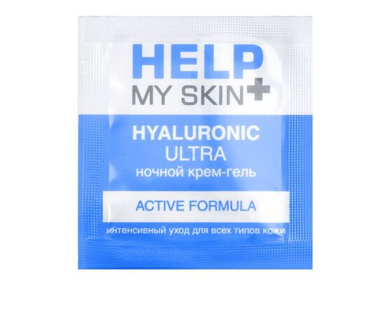 Ночной крем-гель Help My Skin Hyaluronic - 3 гр., фото 
