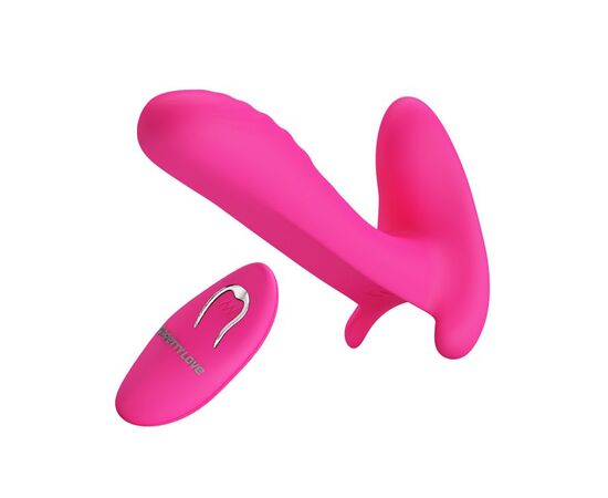 Розовый мультифункциональный вибратор Remote Control Massager, Длина: 10.00, Цвет: розовый, фото 